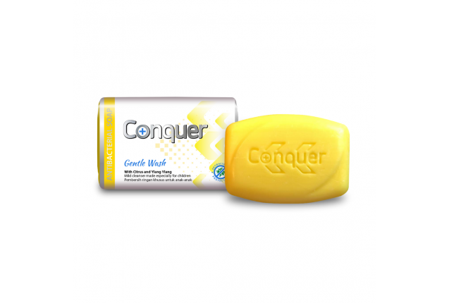 Conquer Antibacterial Soap Gentle Wash x 72