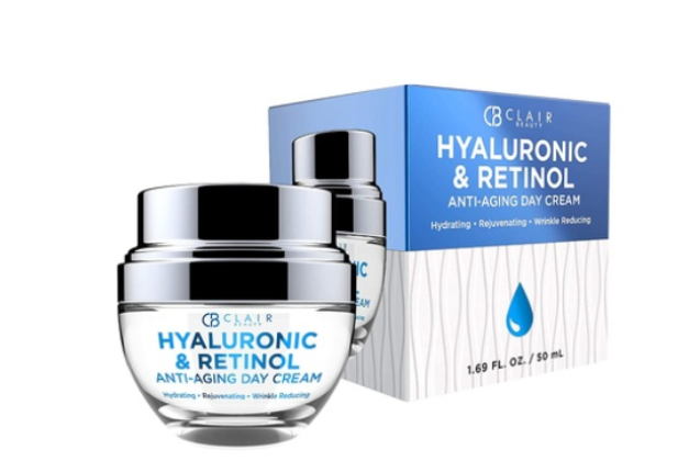 Clair Beauty Hyaluronic & Retinol Anti-Aging Day Cream