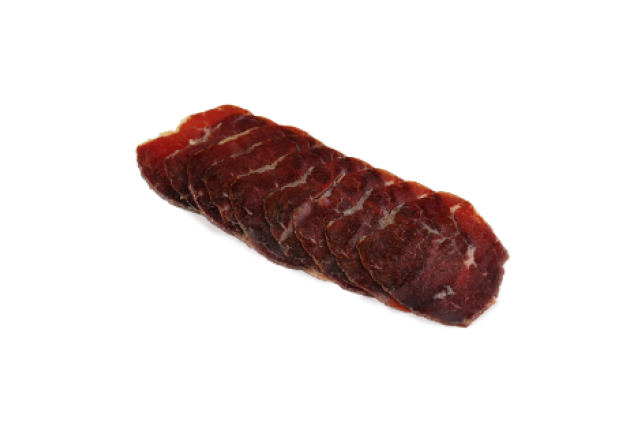 SLICED CURED BEEF MEAT HALAL 100G AT.PROT x 25