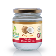 Organic Virgin Coconut Oil - 200ml jar x