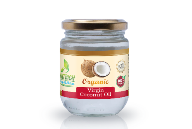 Organic Virgin Coconut Oil - 250ml jar x 12
