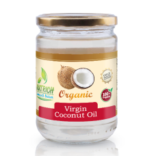 Organic Virgin Coconut Oil - 473ml jar x