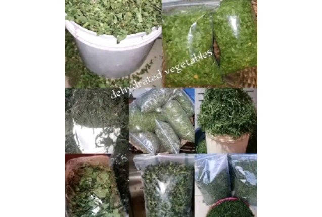 Dehydrated Vegetables Ugwu/Water leaf - Full Custard