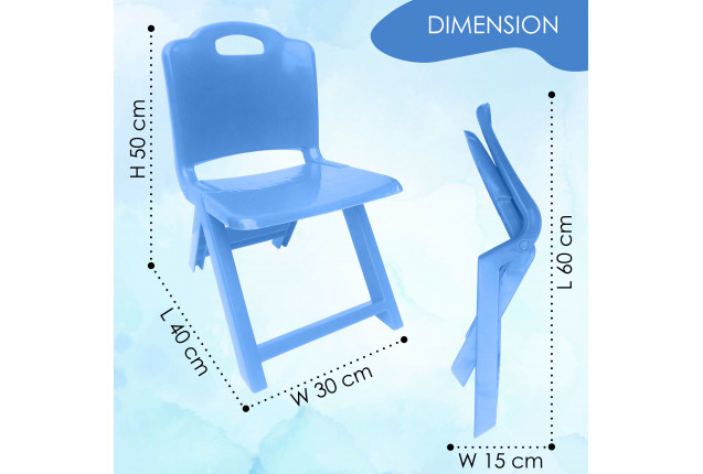 Sunbaby Foldable Baby Chair(SB-CH-04-BLUE)