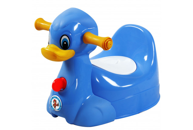 Sunbaby Squeaky Duck Potty Trainer (SB-PT-10-BLUE)