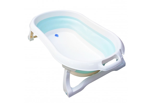 Sunbaby Foldable Baby Bathtub(SB-JF-077-BLUE)
