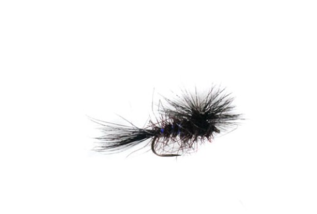 BARBLESS HI VIZ BLACK GNAT x 12