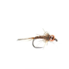 BEADED HARES COPPERHEAD NYMPH BARBLESS x