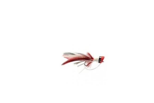 BASS POPPER RED WHITE x 12