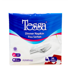 Dinner Napkin Tissue Paper  50s - 2 ply 