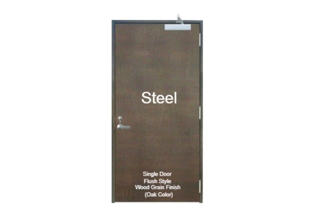 Fire Steel Door FRN-S00P-1000x2100 - Single Door x 5