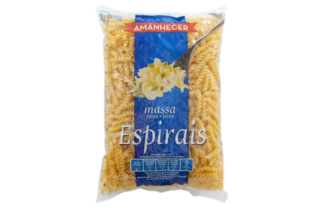 Amanhecer Spiral Pasta 500g x 20