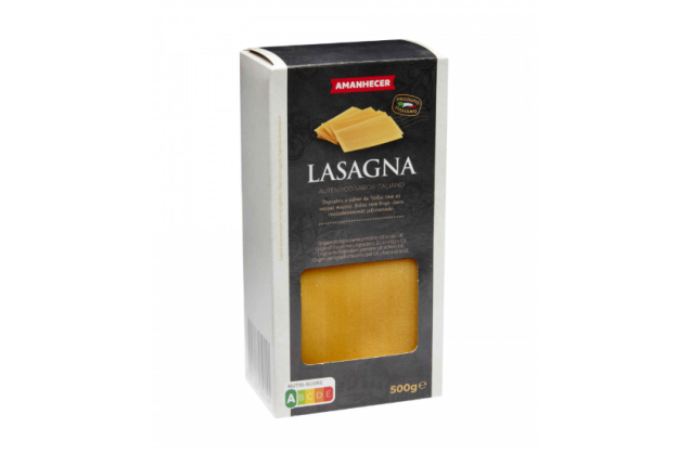 Amanhecer Lasagne Pasta 500g x 12