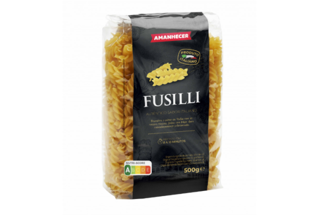 Amanhecer Fusilli Pasta 500g x 12