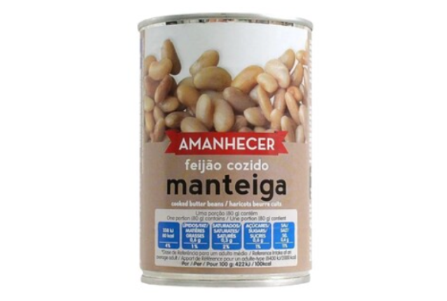 Amanhecer Butter Beans 420g x 12