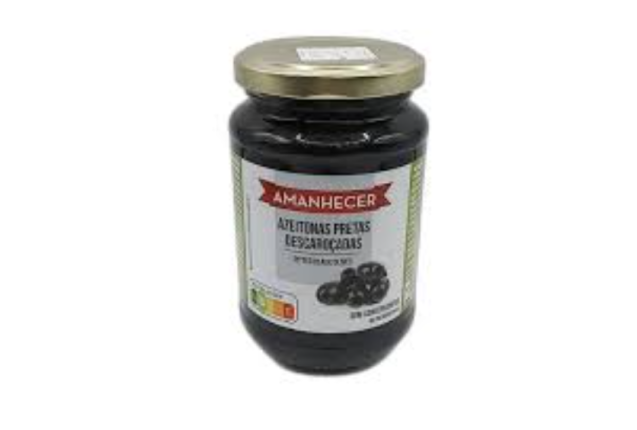 Amanhecer Oxidized Black Olives Slices 165g x 12