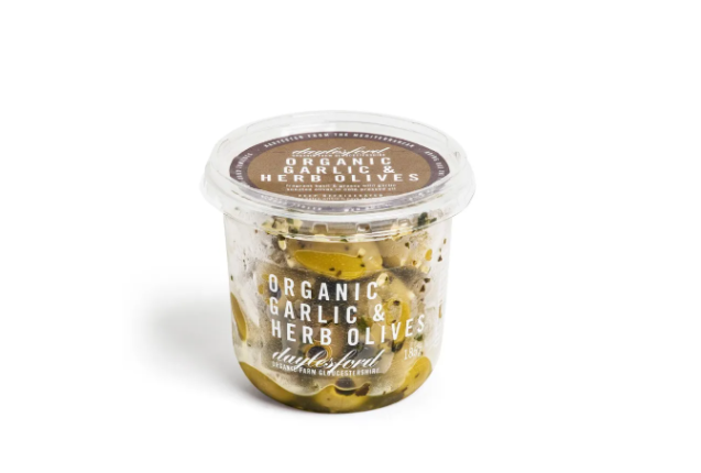 Amanhecer Garlic & Oregano Olives 150g x 12