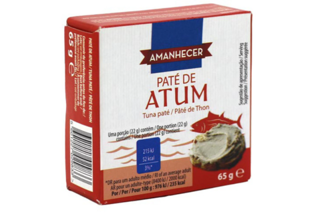 Amanhecer Tuna Pâté 65G x 12