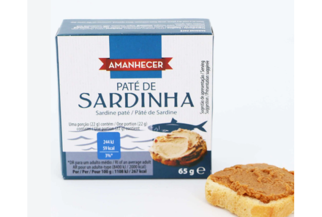 Amanhecer Sardine Pâté 65g x 12