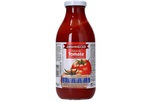 Amanhecer Tom Tomato Pulp with Onion & Garlic x 12