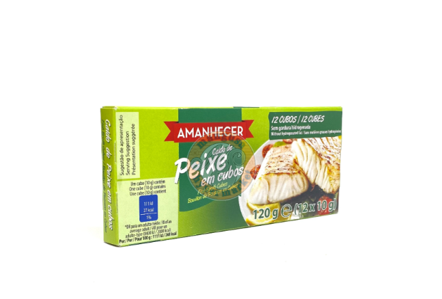 Amanhecer Fish Broth Cubes – Rich Fish Flavour for Delicious Meals x 24