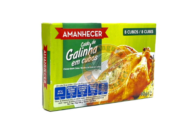 Amanhecer Chicken Broth Cubes – Rich Flavor for Every Meal x 42