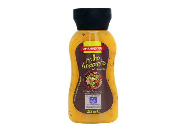 Amanhecer Vinaigrette Sauce 275ML – Delicious Salad Dressing for Every Meal x 8