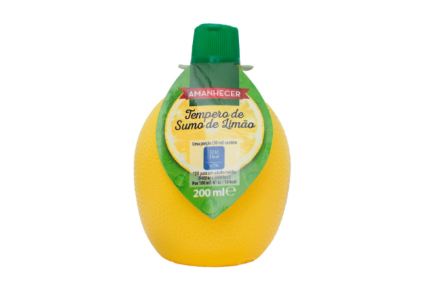 Amanhecer Lemon Juice Seasoning 200ml – Fresh Lemon Flavour for Everyday Cooking x 12