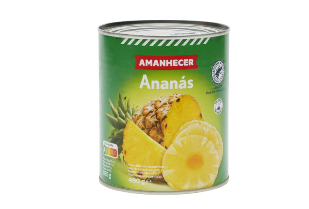 Amanhecer Pineapples 825g x 12