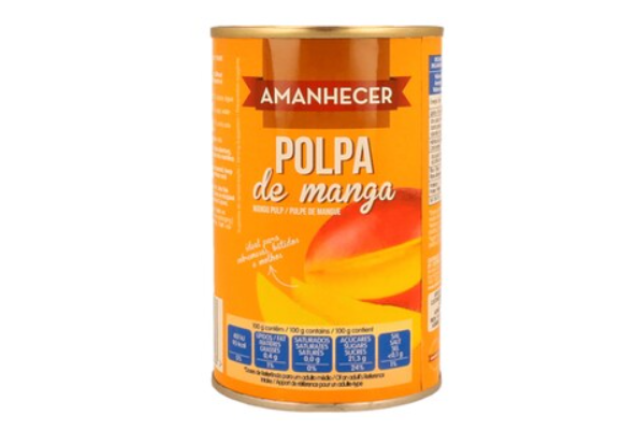 Amanhecer Mango Puree 450g – Delicious Tropical Mango Puree x 12