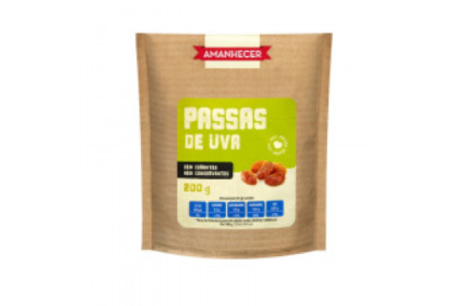 Amanhecer Amazing Rain Passa De Uvas 200g x 12 1