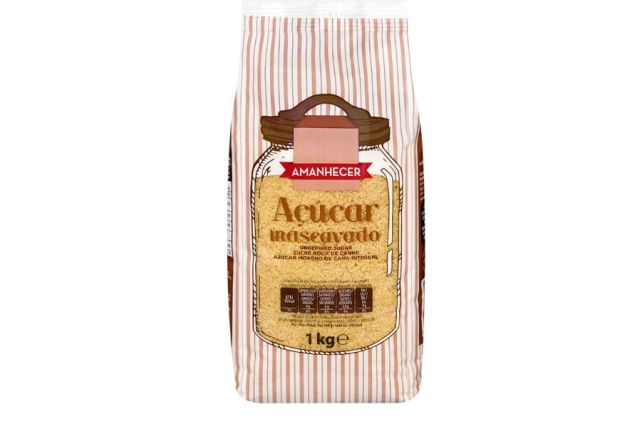 Amanhecer Brown Sugar 1kg – Natural Sweetness for Everyday Use x 8
