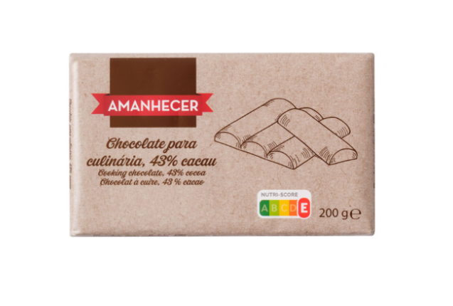 Amanhecer Tab Chocolate Culinary 43% – 200g x 12