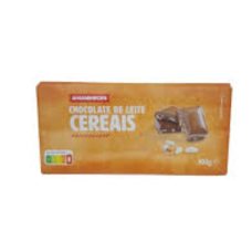 Amanhecer Milk Chocolate and Puffed Rice Bar 100g x 20