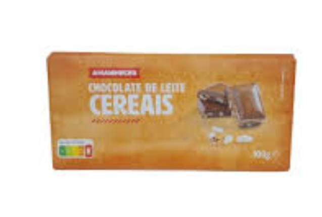 Amanhecer Milk Chocolate and Puffed Rice Bar 100g x 20
