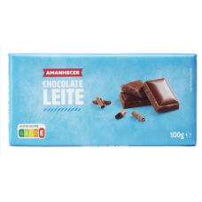 Amanhecer Milk Chocolate Tablet 100g x 20