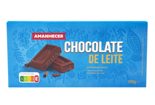 Amanhecer Milk Chocolate Tablet 200g x 20