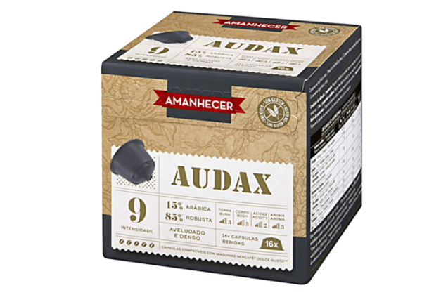 Amanhecer Audax Coffee Capsules – 16 Units of Rich, Aromatic Coffee x 16
