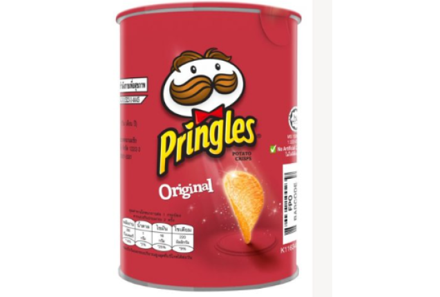 PRINGLES Potato Crisps (Canister) - Original- moq, container load - 42gm x 12