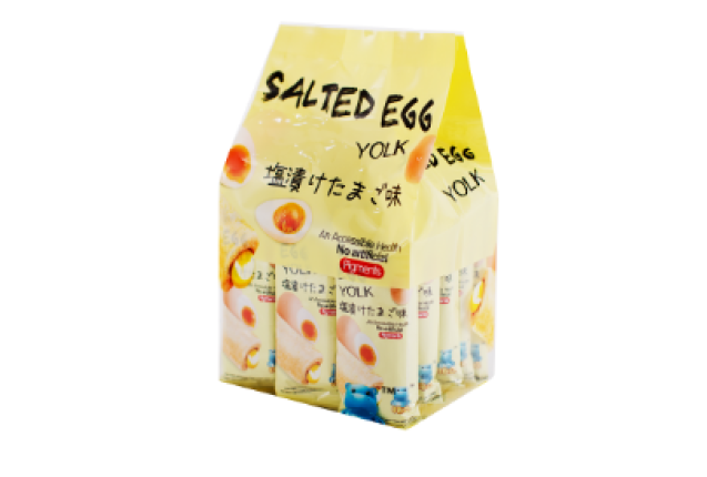 I.B.O brown rice cake product series - salted egg - 150g x 20