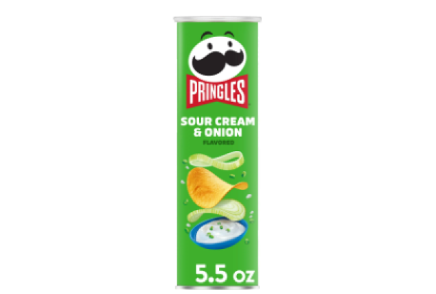 PRINGLES Potato Crisps (Canister) - Sour Cream & Onion -moq container load - 102gm x 12