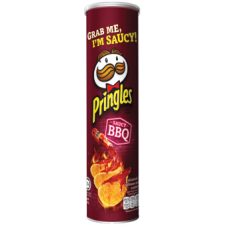 PRINGLES Potato Crisps (Canister) - Saucy BBQ- moq, container load - 134gm 