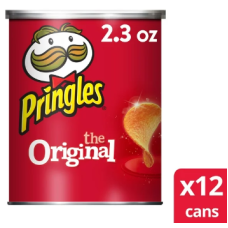 PRINGLES Potato Crisps (Canister) - Original- moq, container load - 134gm x