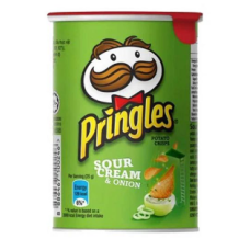 PRINGLES Potato Crisps (Canister) - Sour Cream & Onion- moq, container 