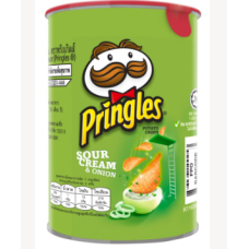 PRINGLES Potato Crisps (Canister) - Sour Cream & Onion- moq, container 