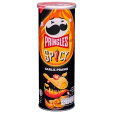 PRINGLES Potato Crisps (Canister) - Spicy Garlic Prawn- moq, container load