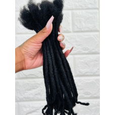 Afro Kinky Extensions with Coiled Tips