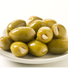 Green Stuffed Olives - Garlic 