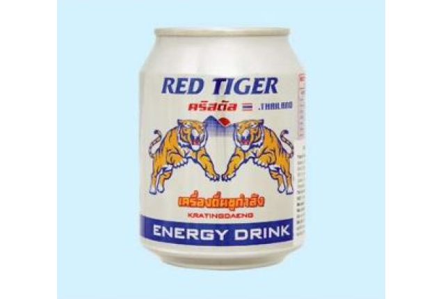 Red Tiger Energy Drink with Carbonated - 250ml- per carton