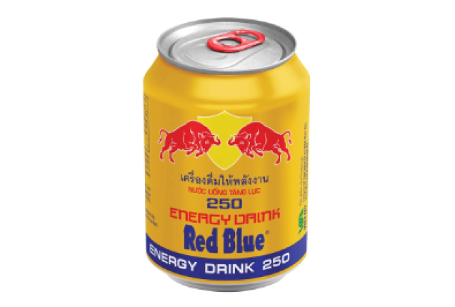 Red Blue energy drink - 250ml- per carton